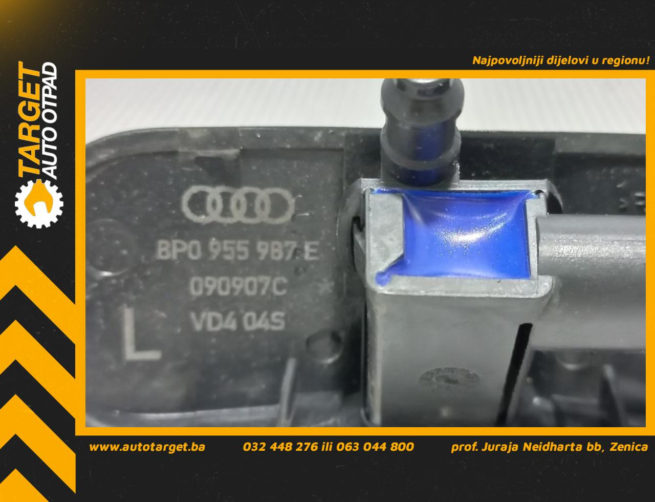 DIJELOVI PRSKALICA ZA BRISACE AUDI A3 > 08-12 8P0955987E