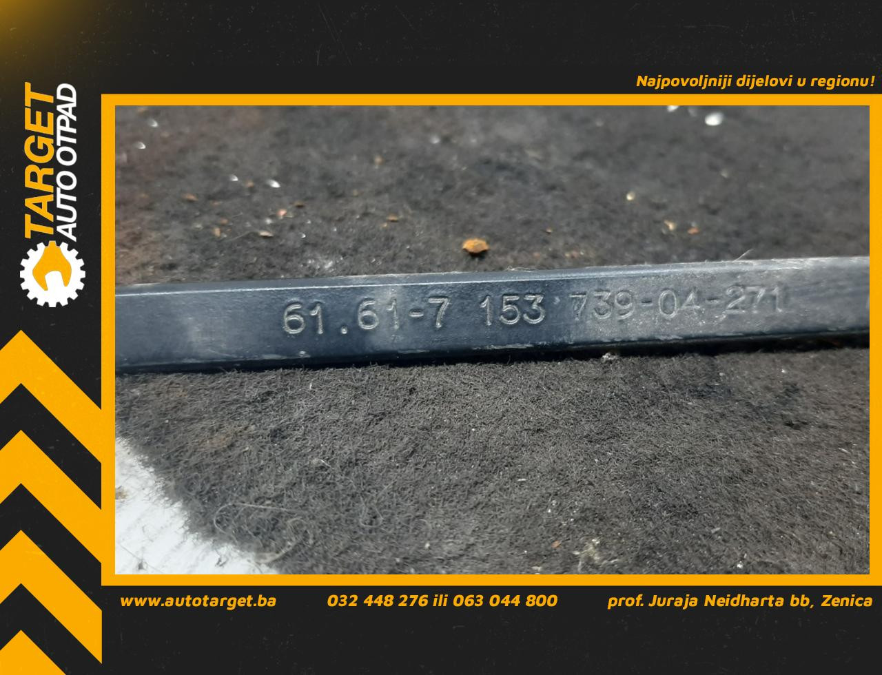 DIJELOVI BRISAC BMW X6 (E71) > 08-14 61617153