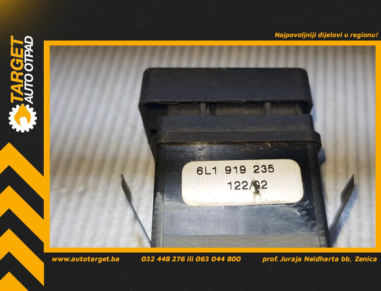DIJELOVI PREKIDAC SEAT IBIZA/CORDOBA > 02-06 6L1919235