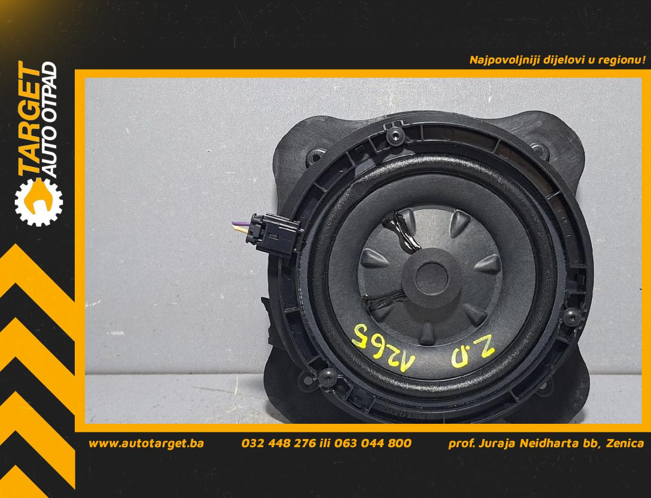 DIJELOVI ZVUCNIK OPEL ASTRA L > 22 - 1.2 9836069580