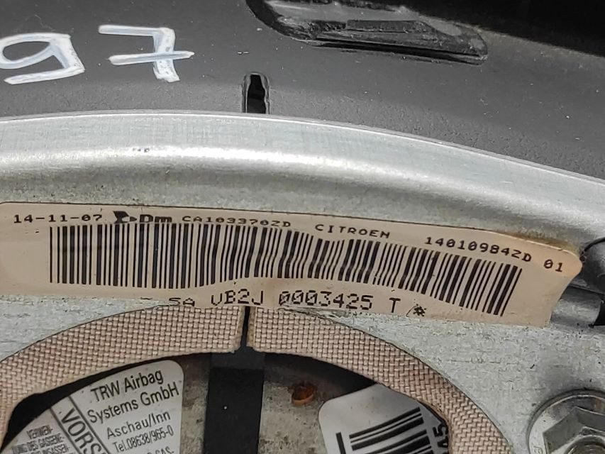 AIRBAG VOLANA CITROEN C8 > 02-14 14010984ZD