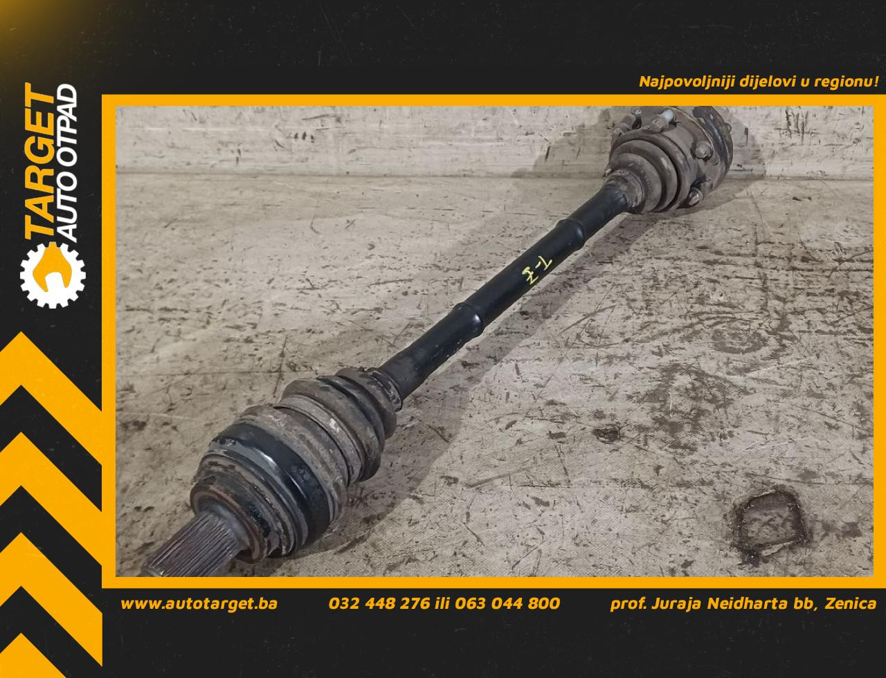DIJELOVI POLUOSOVINA BMW X1 (E84) > 09-12 2.0 4608777