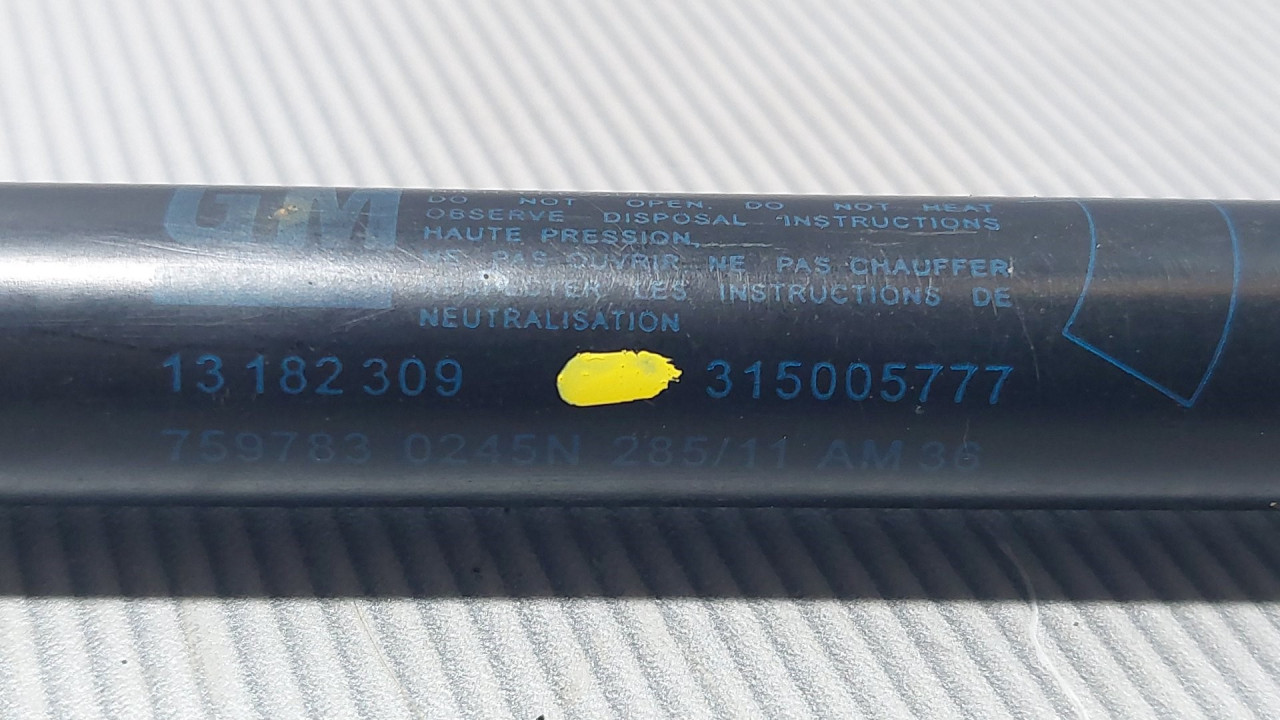 AMORTIZER GEPEKA OPEL ASTRA H > 07-09 315005777