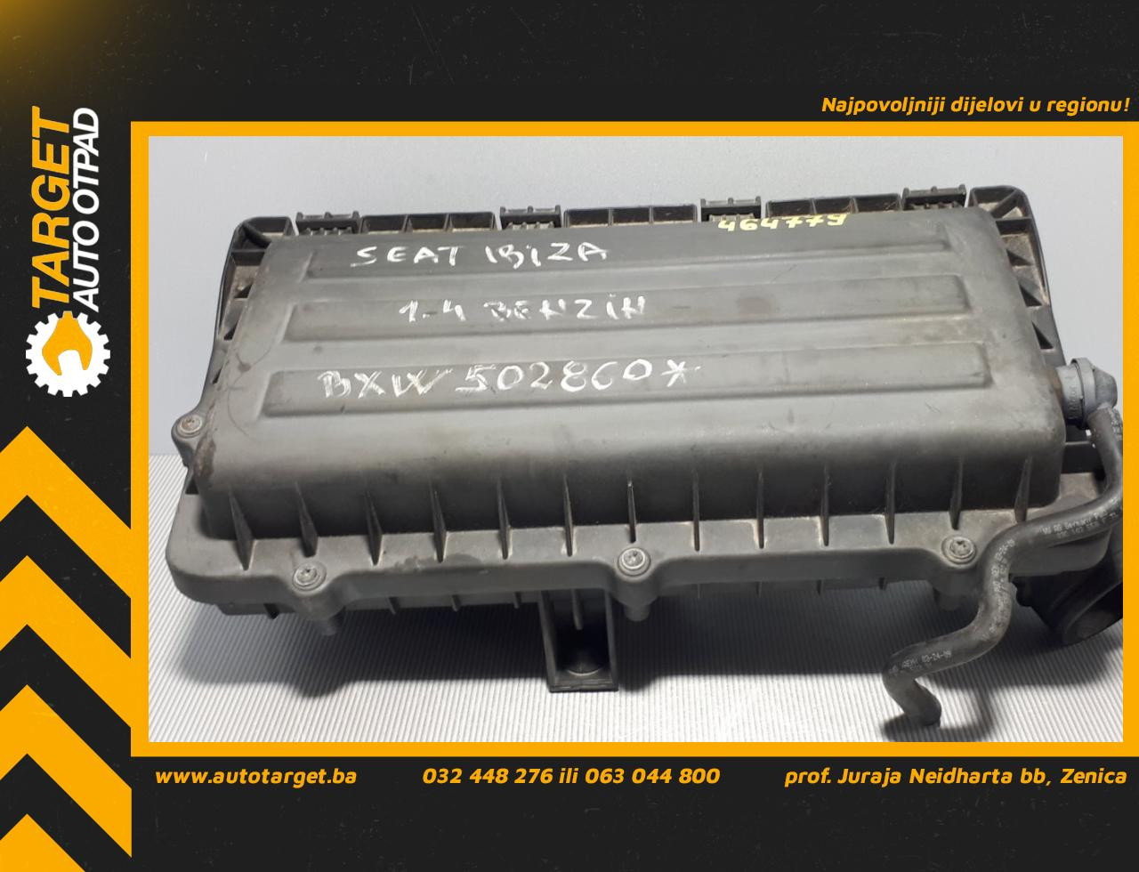 KUCISTE FILTERA ZRAKA SEAT IBIZA > 06-08 036129611CD