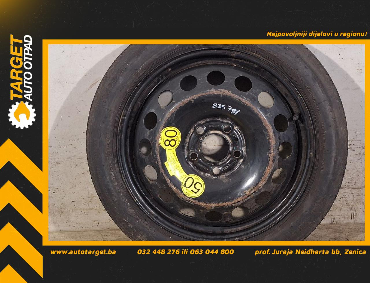 DIJELOVI REZERVNA GUMA VOLVO S60 > 00-05 9209872