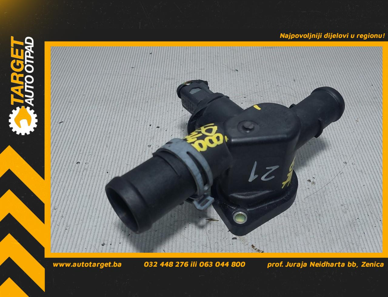 KUCISTE TERMOSTATA VW GOLF 6 > 08-12 06A121133AL