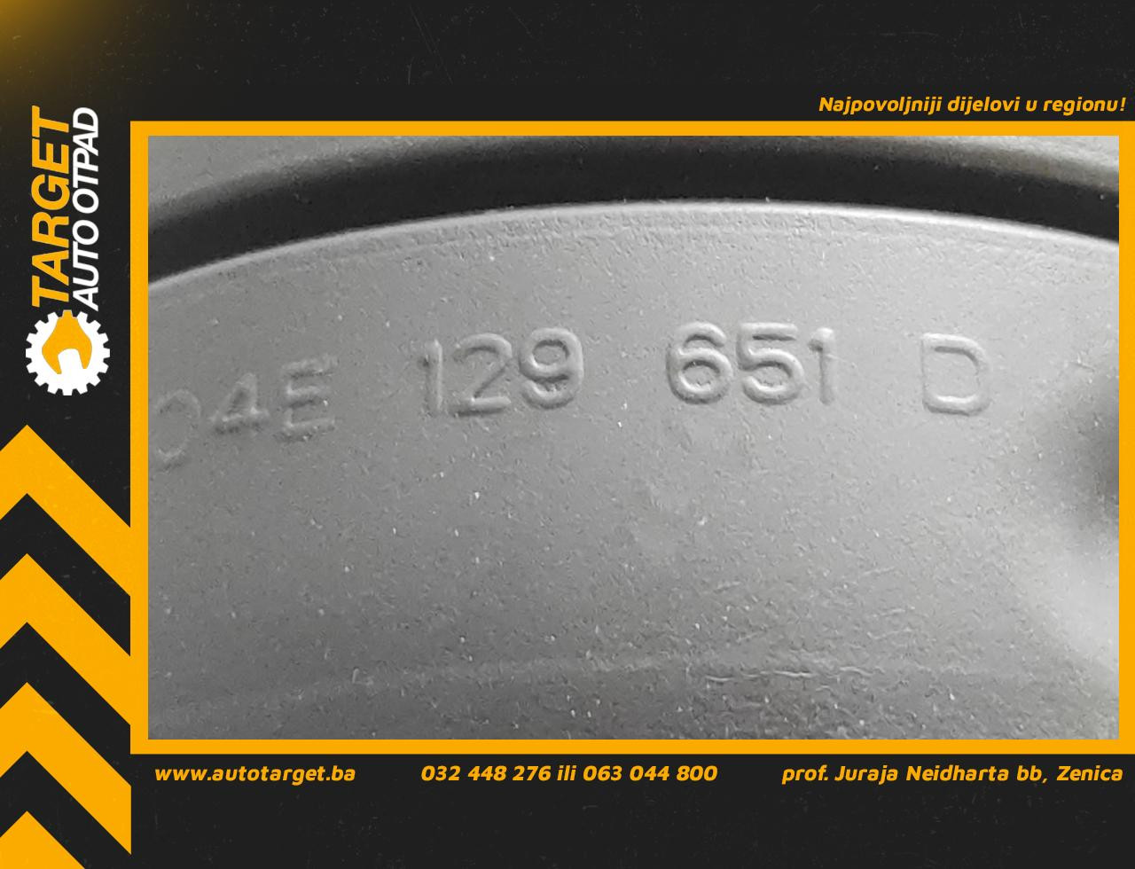 DIJELOVI CRIJEVO VW CADDY > 15-20 04E129651D