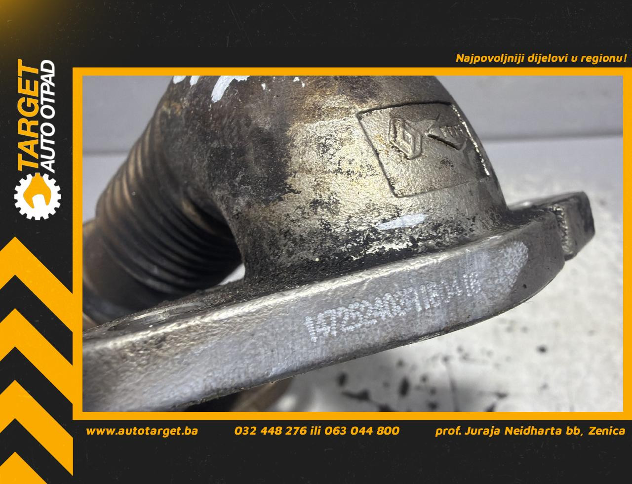 DIJELOVI CRIJEVO EGRA RENAULT MASTER > 14- 147252403R