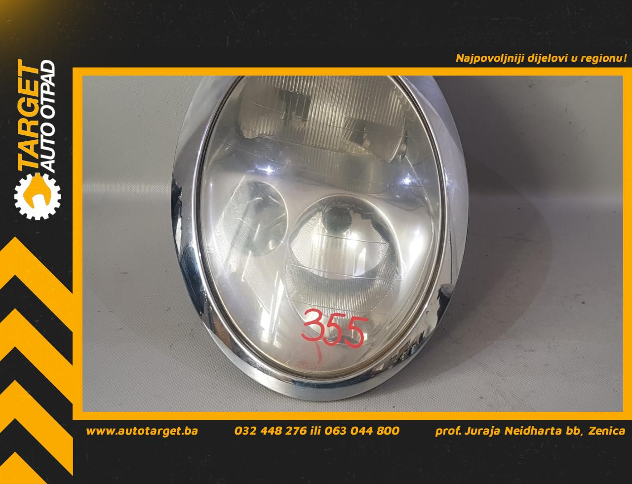 DIJELOVI FAR MINI MINI (R50/R53) > 01-04 40241748