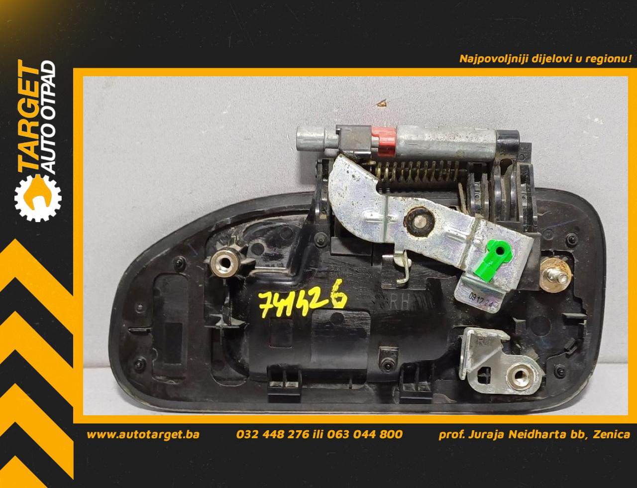 DIJELOVI RUCKA VRATA NISSAN NV200/EVALIA > 09- 80606JX31A