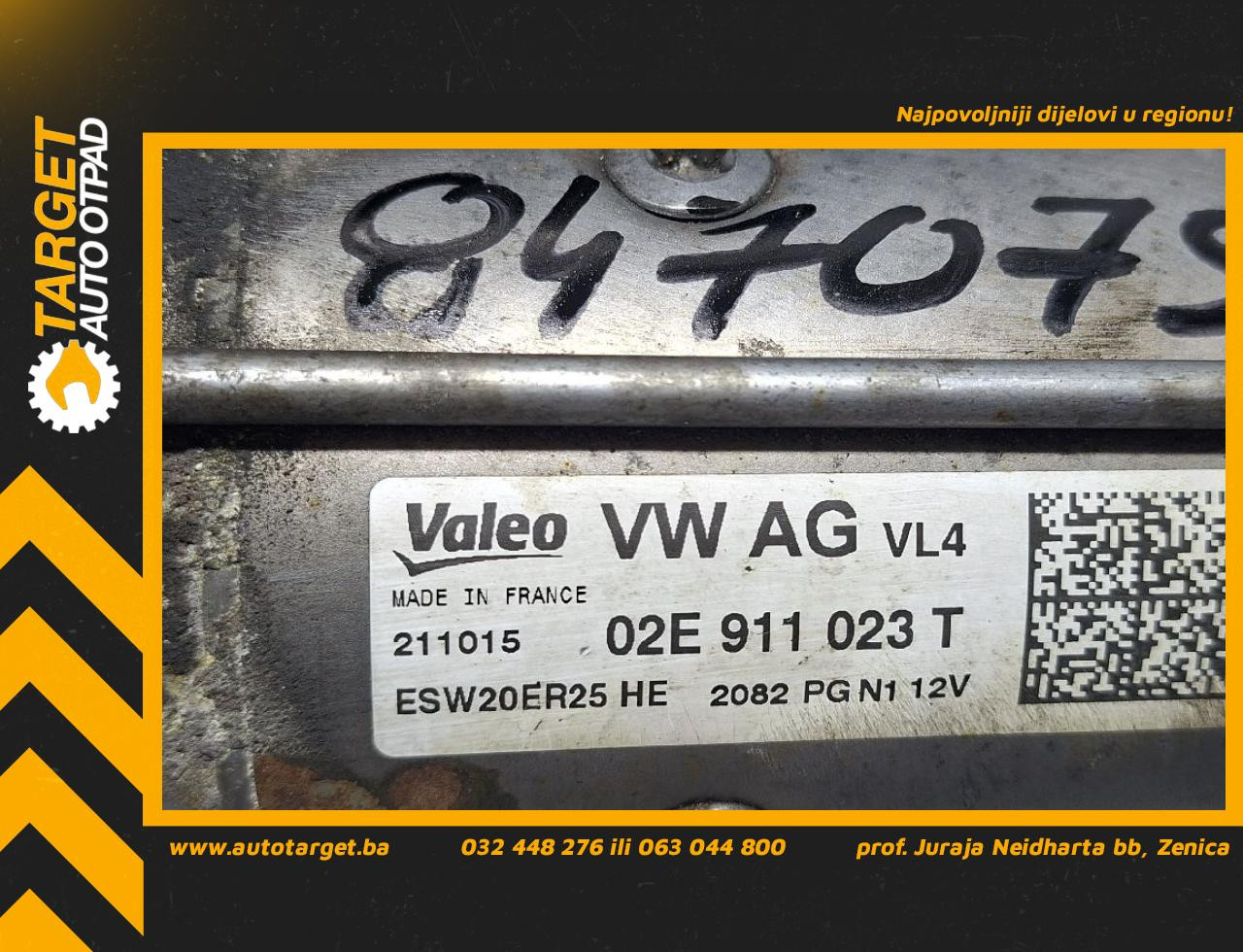 DIJELOVI ALNASER VW GOLF 7 SW > 13- 2.0 02E911023T
