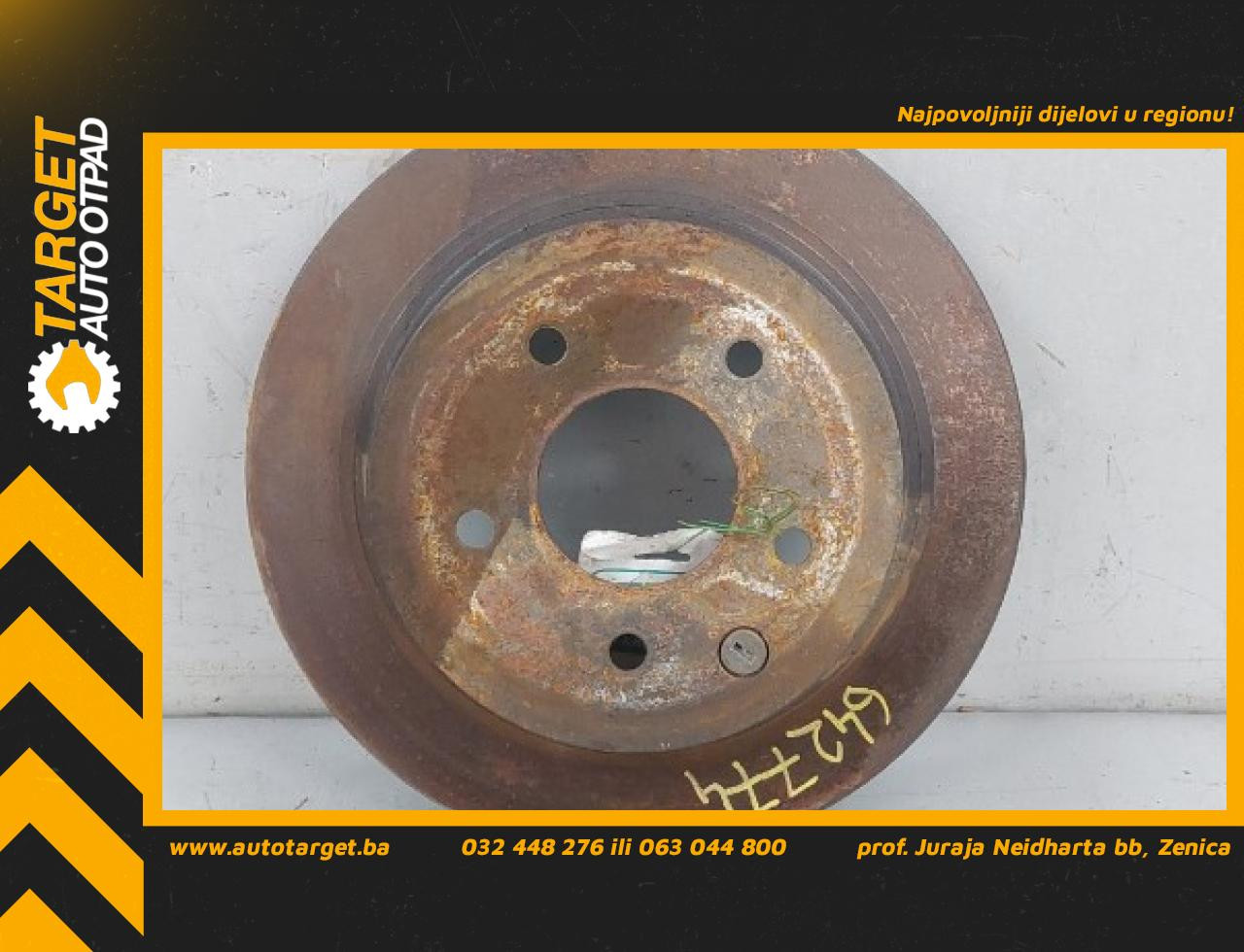 DIJELOVI KOCIONI DISK NISSAN QASHQAI > 10-13 43206JD00A