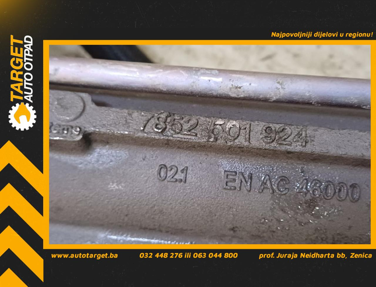 LETVA VOLANA BMW SERIJA 5 (E60/E61) > 03-07 7852501924