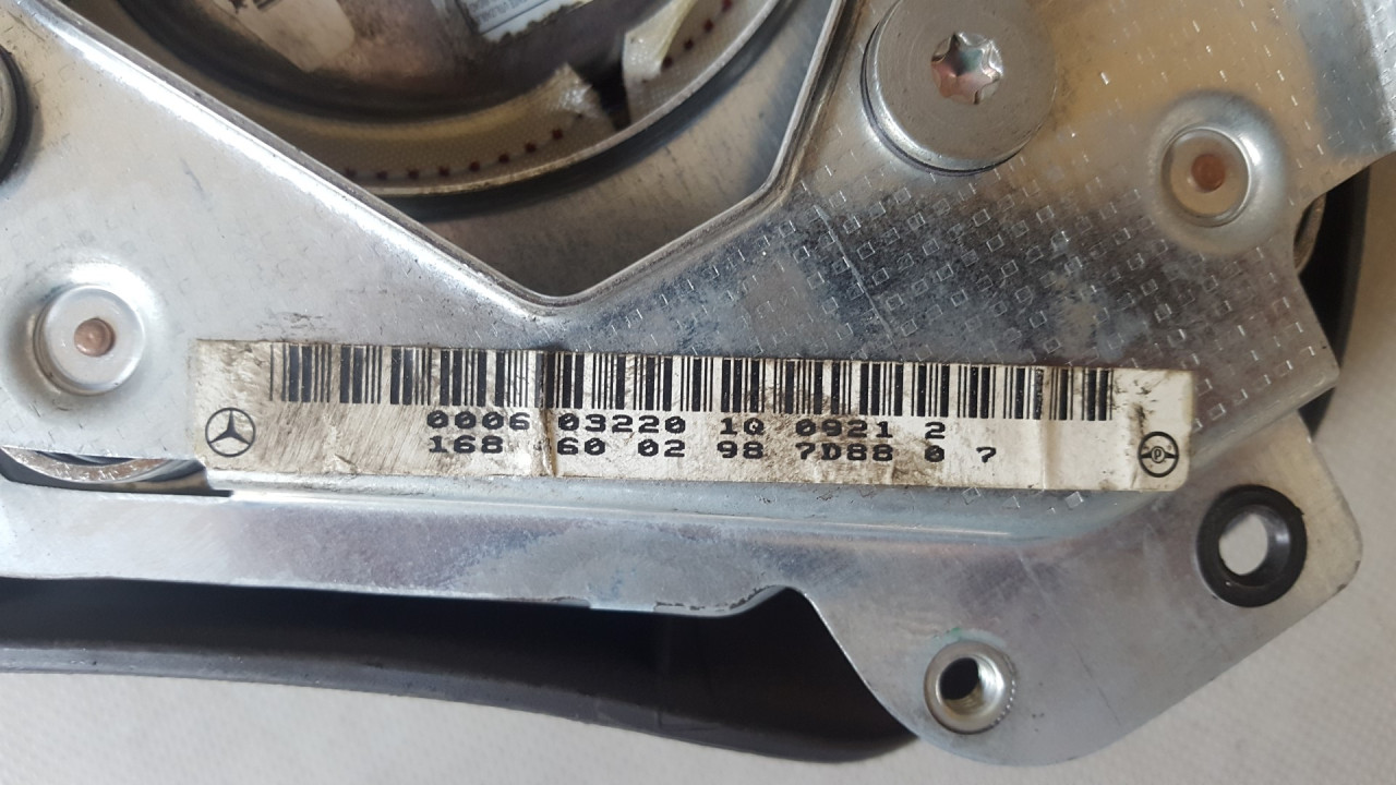 AIRBAG VOLANA MERCEDES A KLASA (W168) > 02-04 168460029
