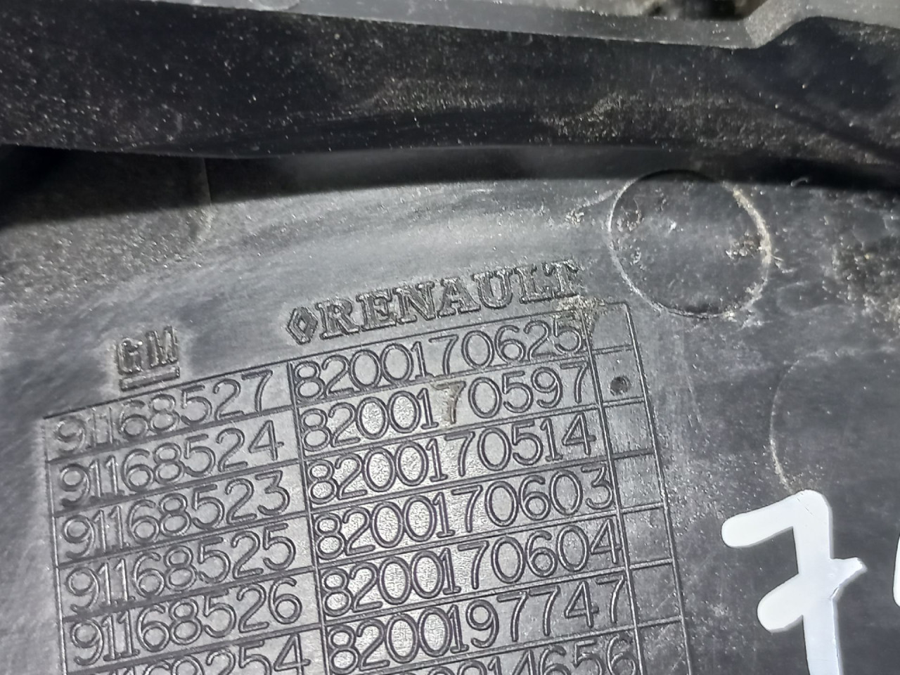RUCKA VRATA RENAULT TRAFIC > 00-06 8200170625