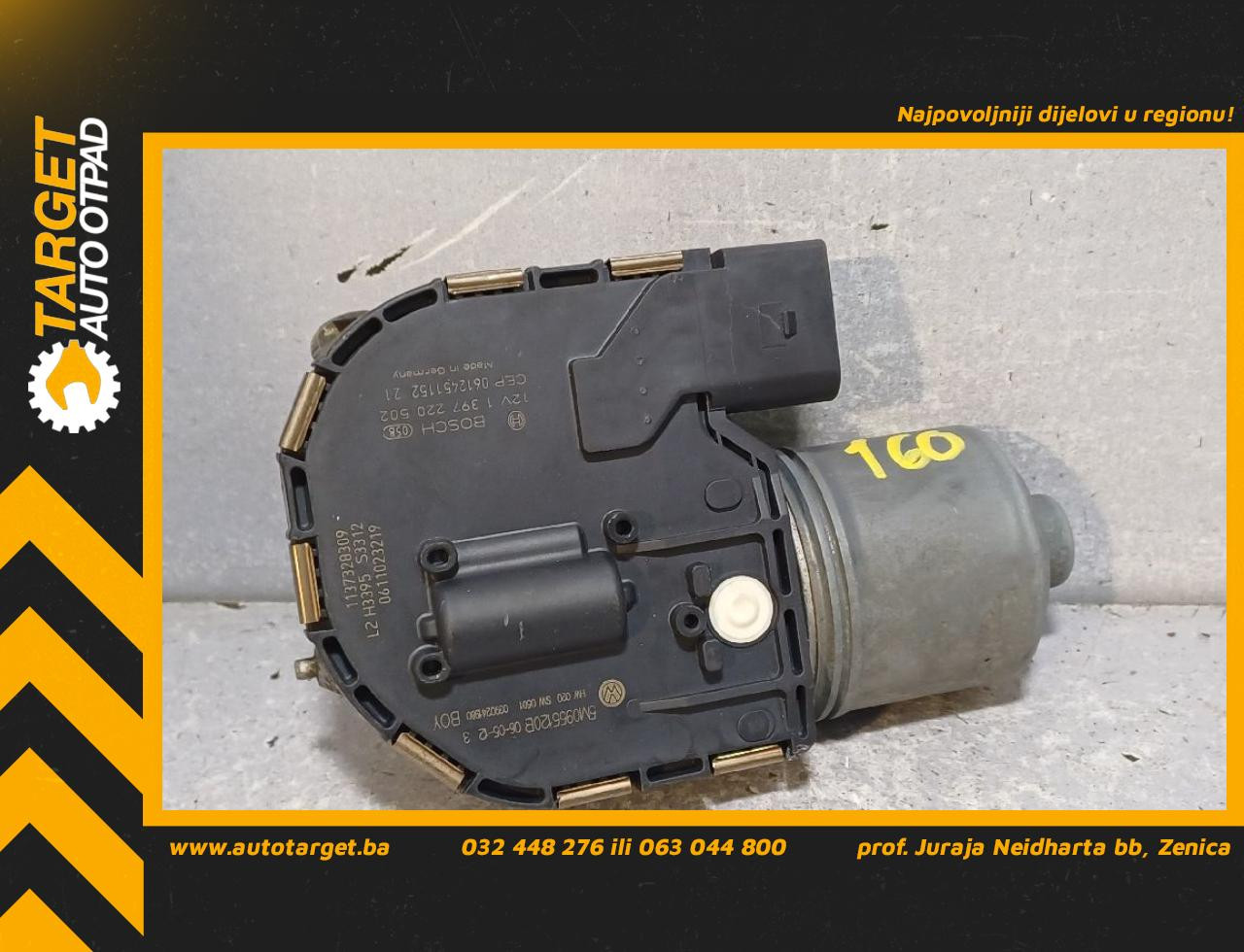 MOTORIC PREDNJEG BRISACA VW GOLF PLUS > 05-09 5M0955120B