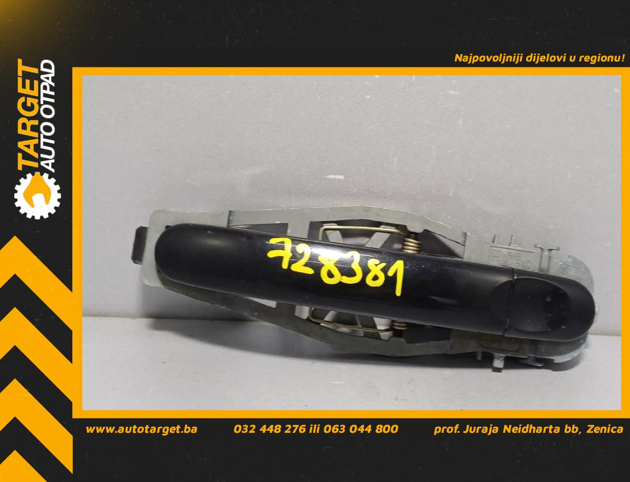 DIJELOVI RUCKA VRATA VW TOURAN > 06-10 1T0839885A