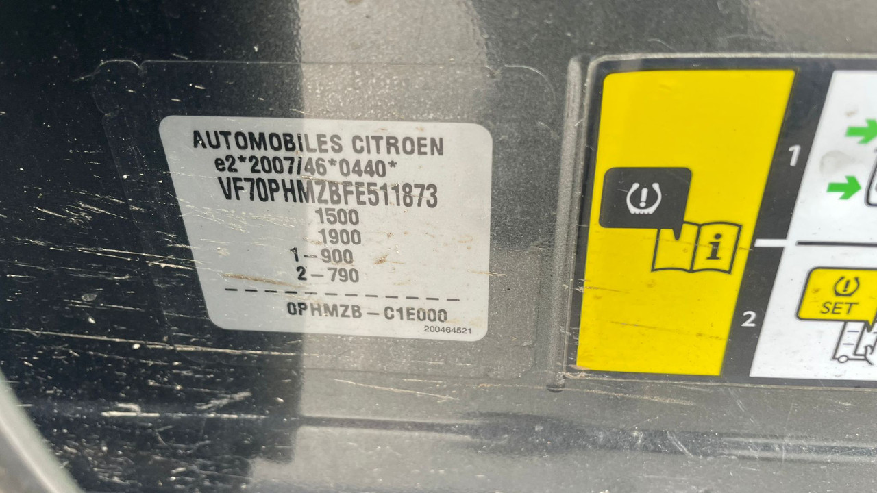 DIJELOVI CITROEN C4 CACTUS 1.2 BENZIN 60KW 2015 MJENJAC MOTOR