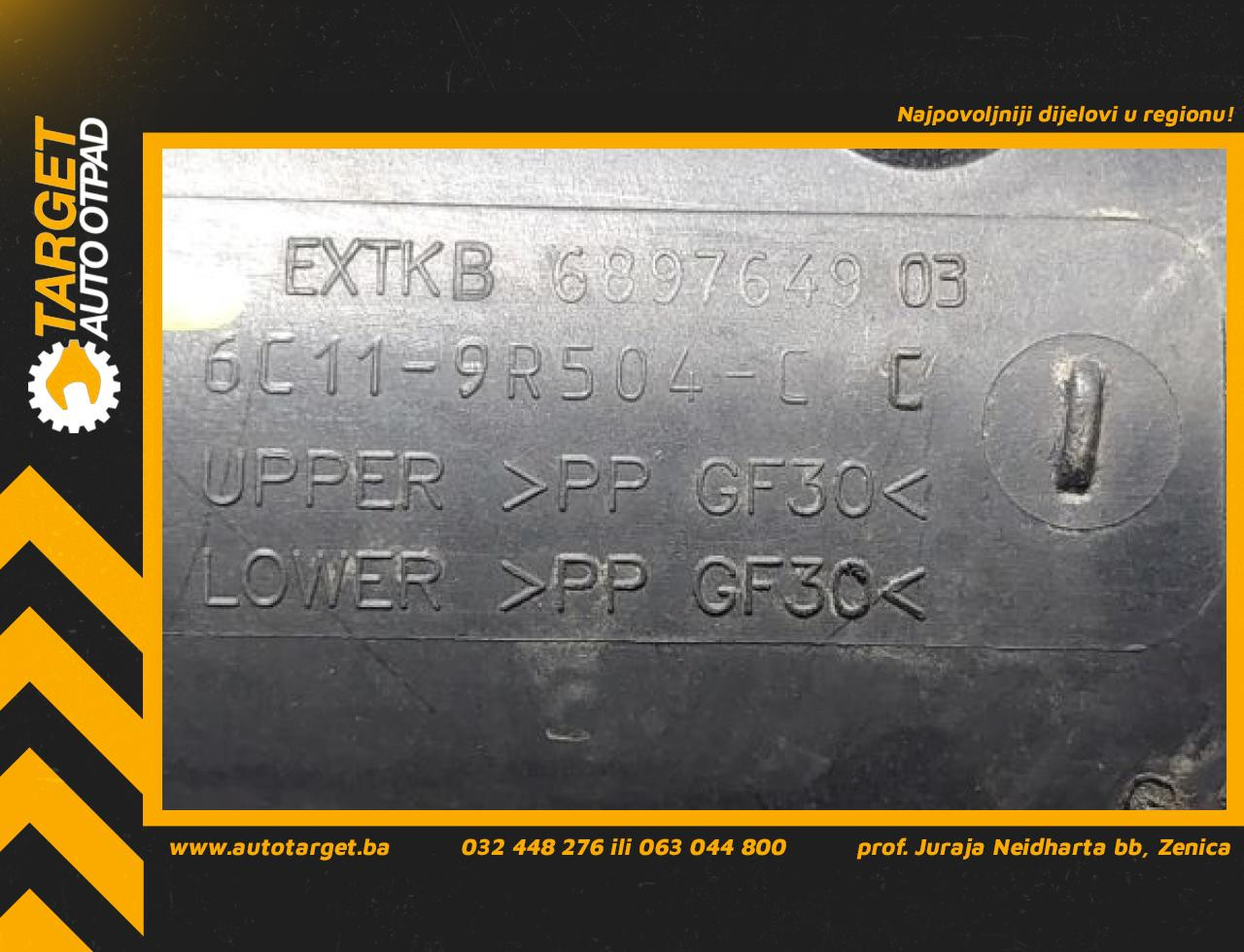 DIJELOVI CRIJEVO FORD TRANSIT > 06-13 2.2 6C119R504C
