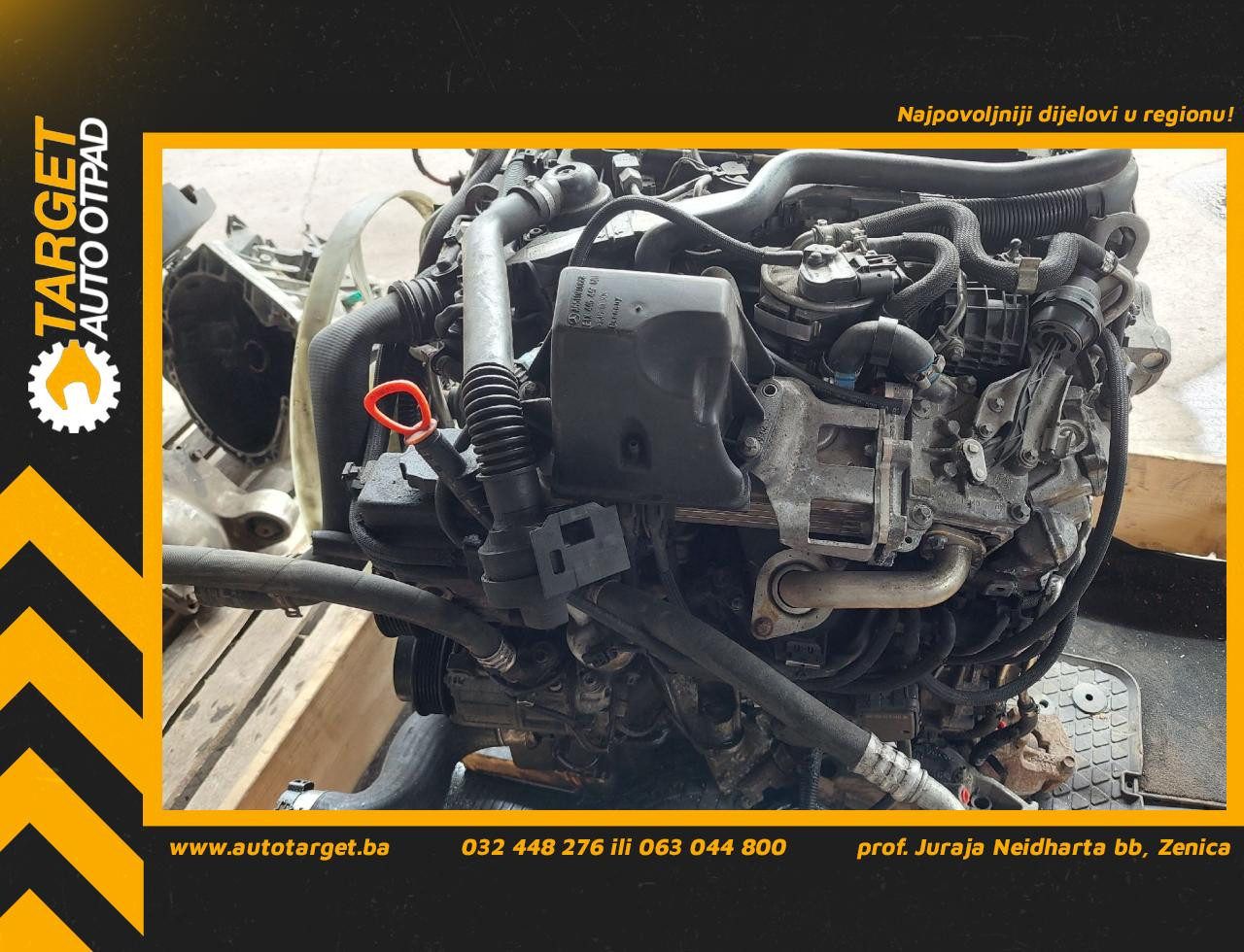 DIJELOVI MOTOR MERCEDES SPRINTER > 06-13 2.2 651955