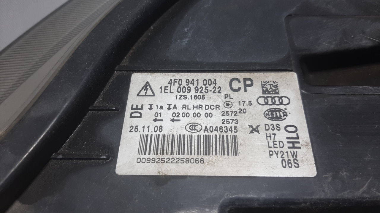 DIJELOVI FAR AUDI A6 > 04-08 4F0941004