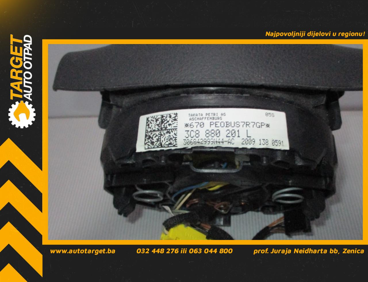 DIJELOVI AIRBAG VOLANA VW PASSAT B6 > 05-10 VW054051