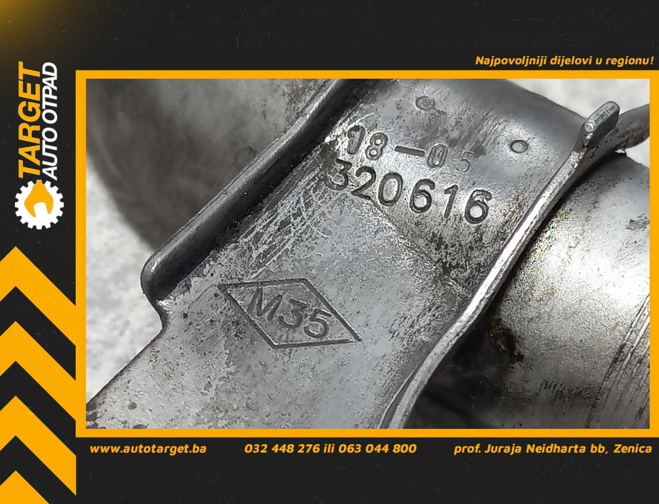 DIJELOVI CRIJEVO RENAULT SCENIC > 03-06 1.9 320616