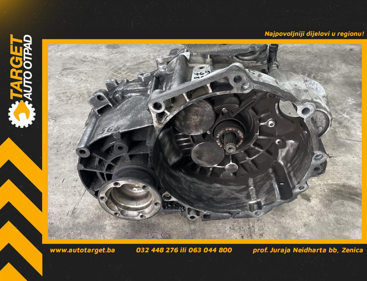 DIJELOVI MJENJAC VW PASSAT B6 > 05-10 2.0 JLU