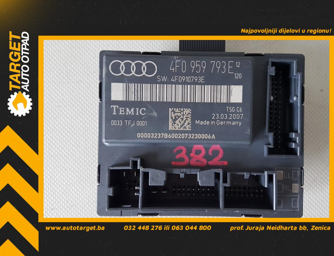 KOMFORT ELEKTRONIKA AUDI A6 > 08-11 4F0959793E 4F091079