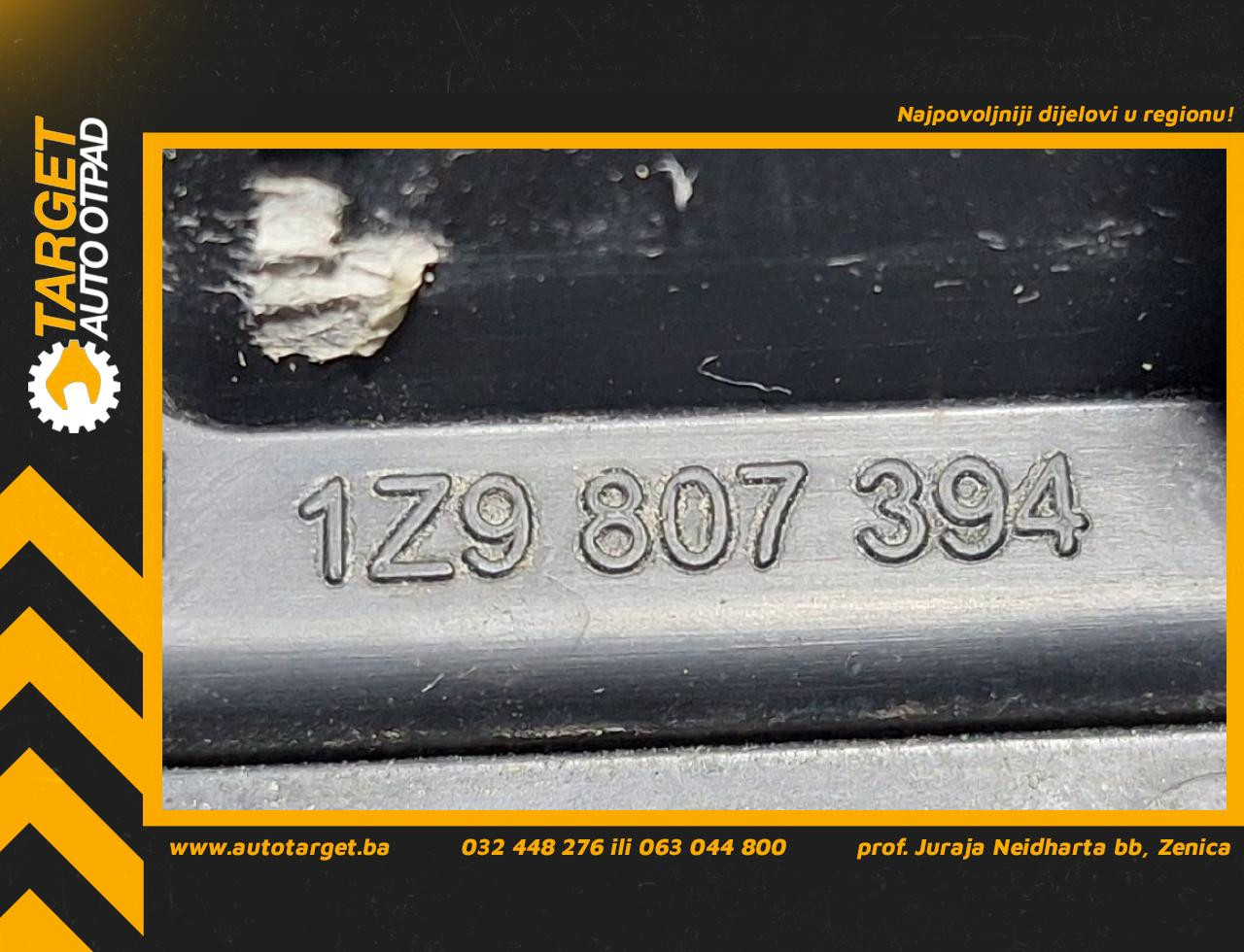 NOSAC ZADNJEG BRANIKA SKODA OCTAVIA > 08-13 1Z9807394