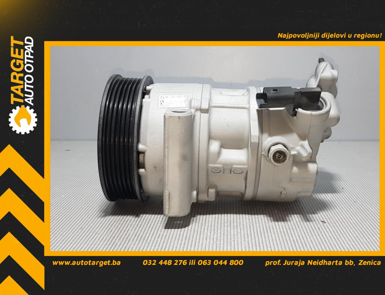 DIJELOVI KOMPRESOR KLIME PEUGEOT 208 > 12-15 9672247080