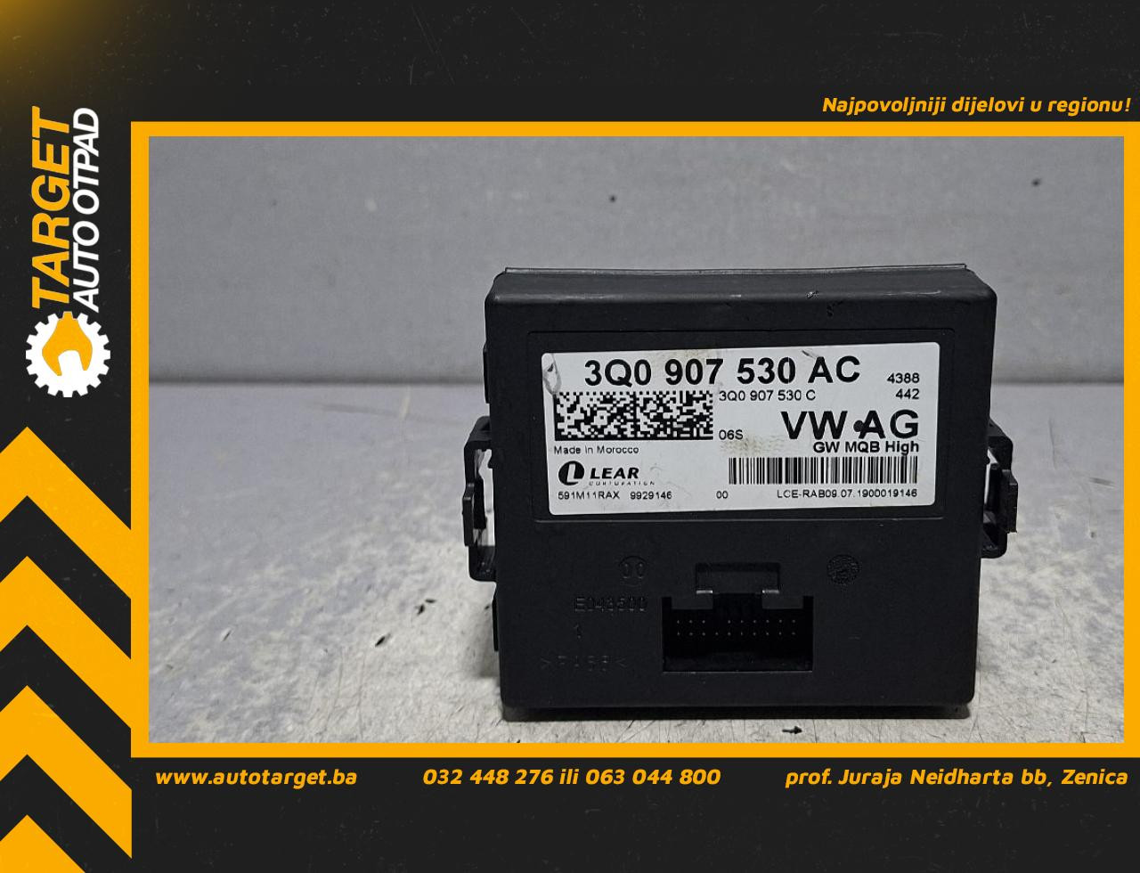 DIJELOVI ELEKTRONIKA MODUL VW PASSAT B8 > 19 - 3Q0907530AC