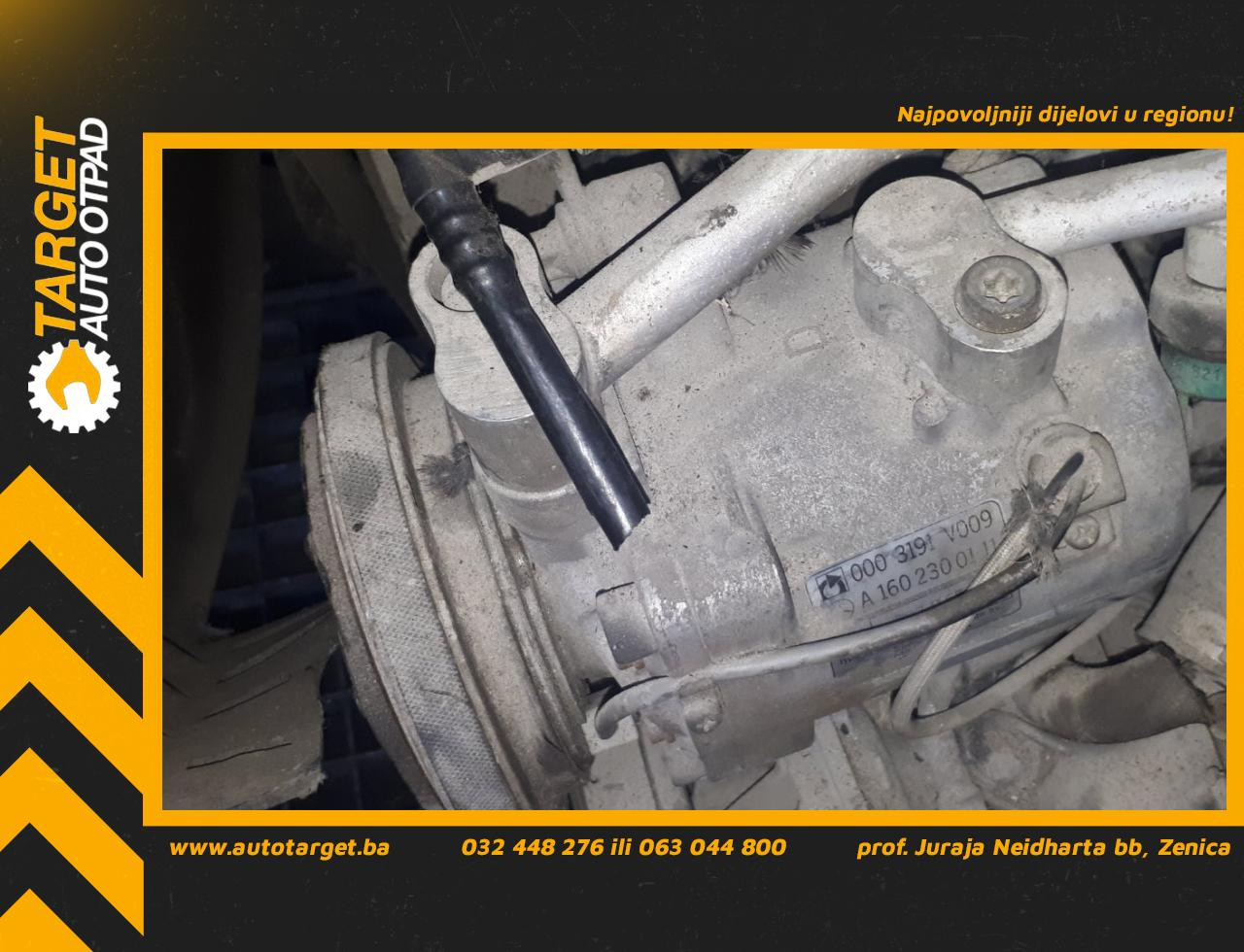 KOMPRESOR KLIME SMART FORTWO > 02-07 A1602300111