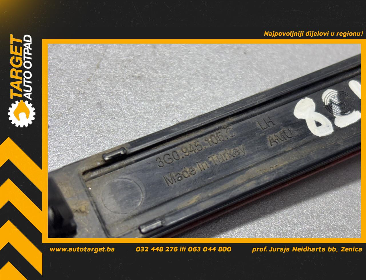 DIJELOVI KATADIOPTER VW PASSAT B8 > 14-19 2.0 3G0945105C