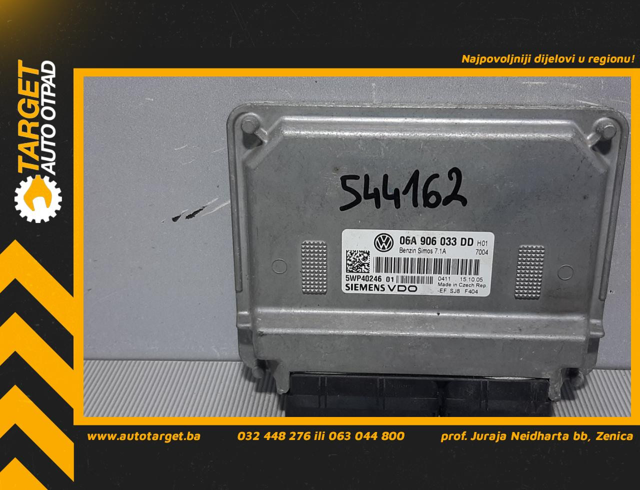ELEKTRONIKA MOTORA VW GOLF PLUS > 05-09 06A906033DD 5WP