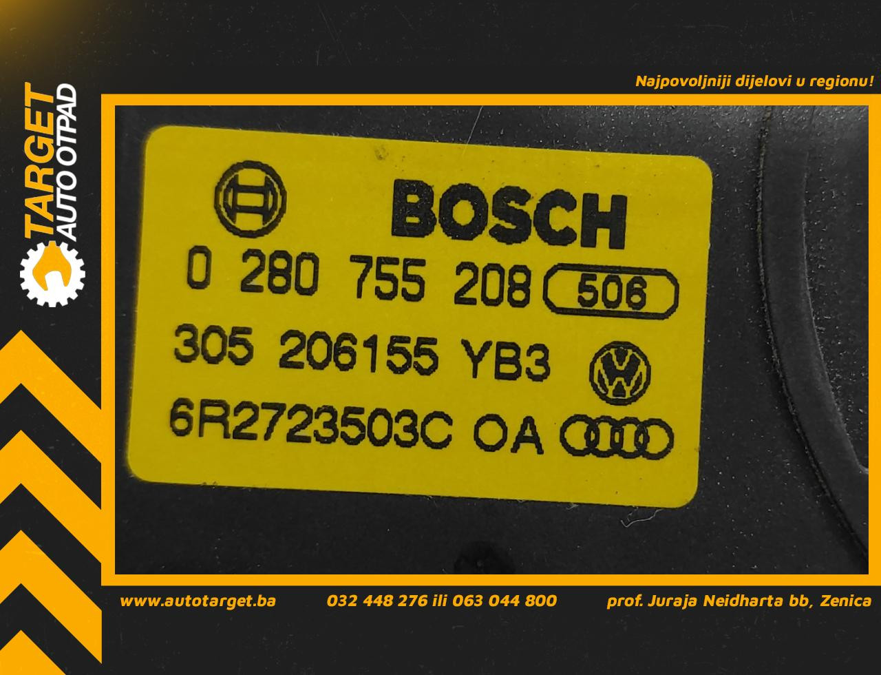 DIJELOVI PAPUCICA GASA VW POLO > 09-14 6R2723503C