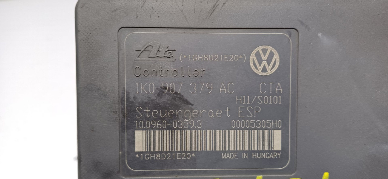 ABS ELEKTRONIKA VW CADDY > 03-10 1K0907379AC 1K0614518