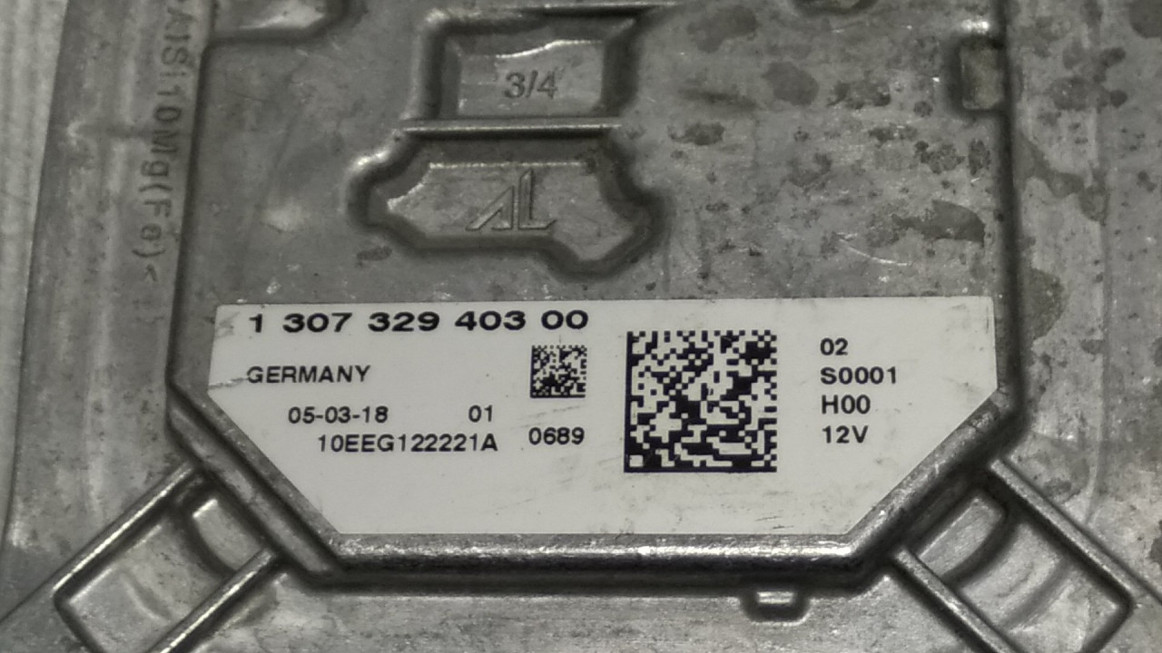 BALAST FARA PEUGEOT 308 > 13-17 130732940300
