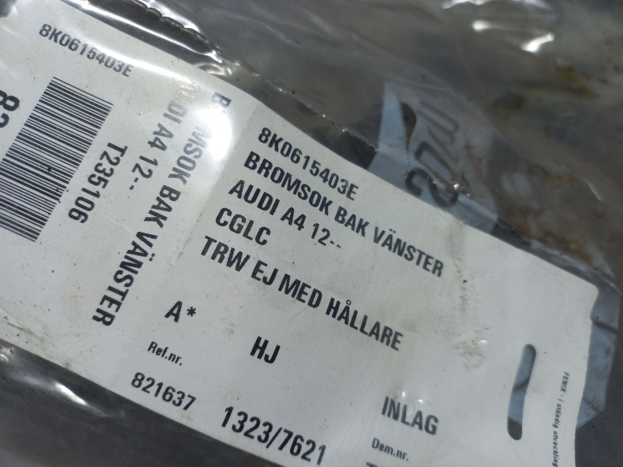 KOCIONA KLJESTA AUDI A4 (B8) > 12-15 8K0615403E