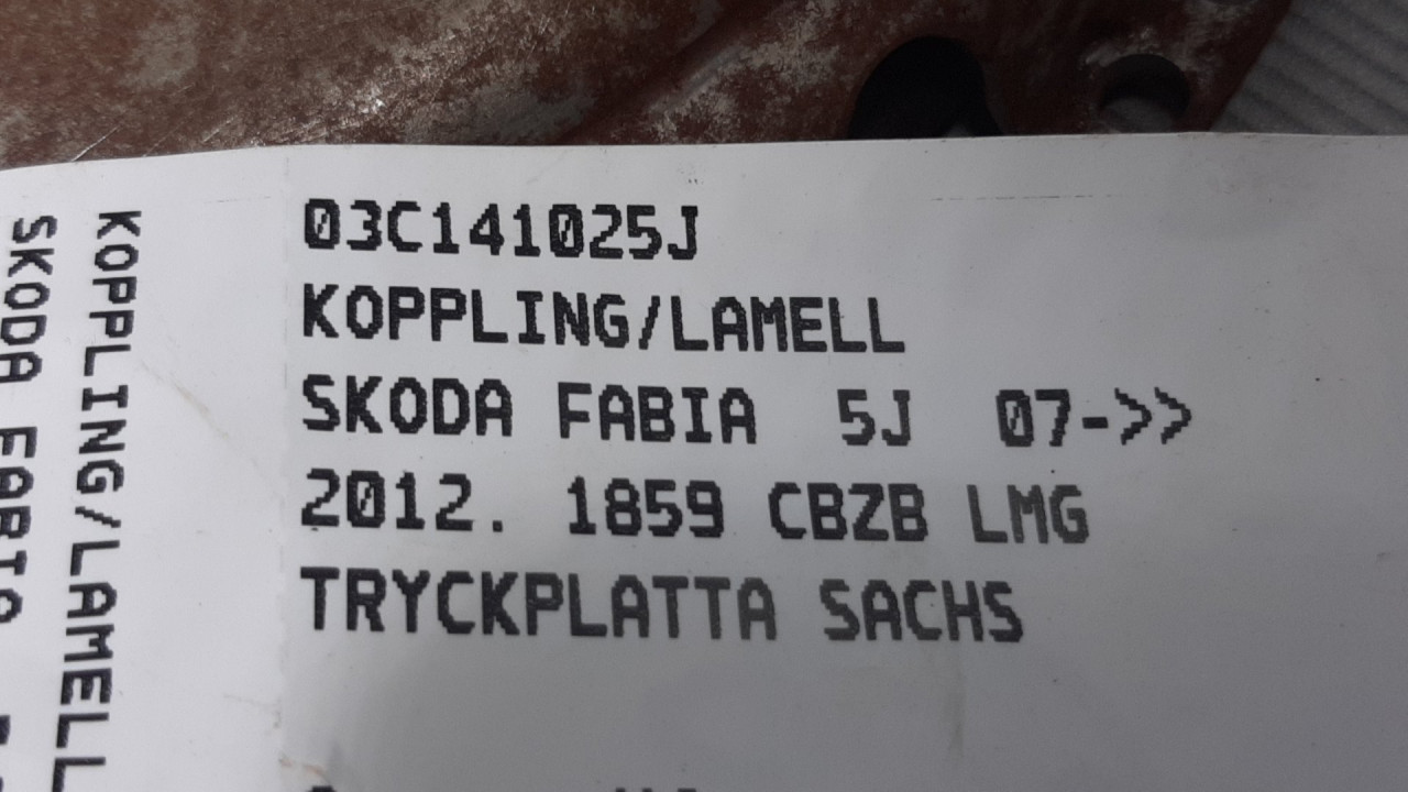 DIJELOVI KORPA SKODA FABIA > 10-14 03C141025J
