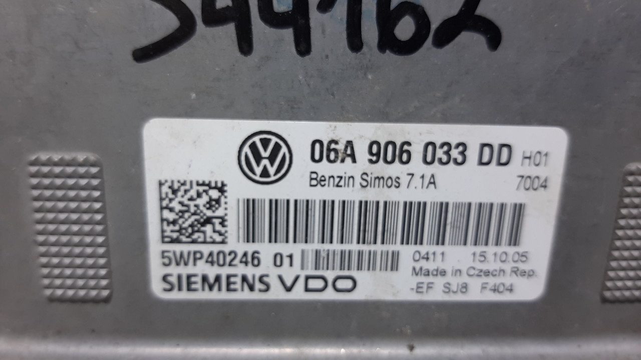 ELEKTRONIKA MOTORA VW GOLF PLUS > 05-09 06A906033DD 5WP