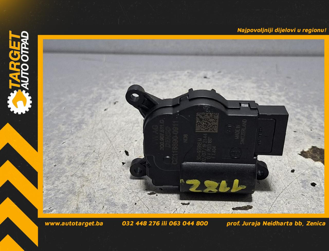 DIJELOVI MOTORIC KLAPNE VW PASSAT B8 > 19 - 2Q0907511G