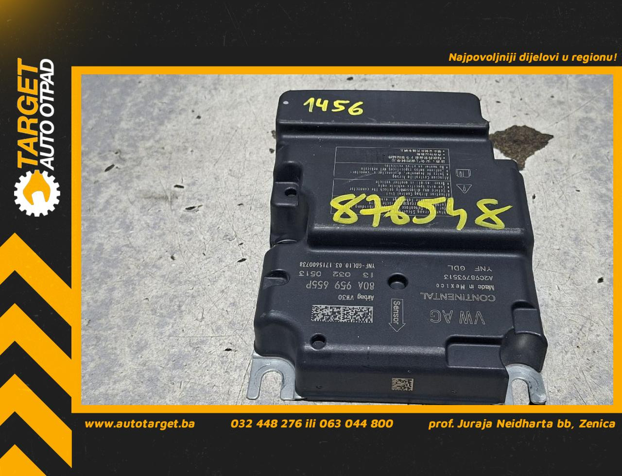 ELEKTRONIKA AIRBAGA AUDI Q5 (FY) > 17 - 20 80A959655P