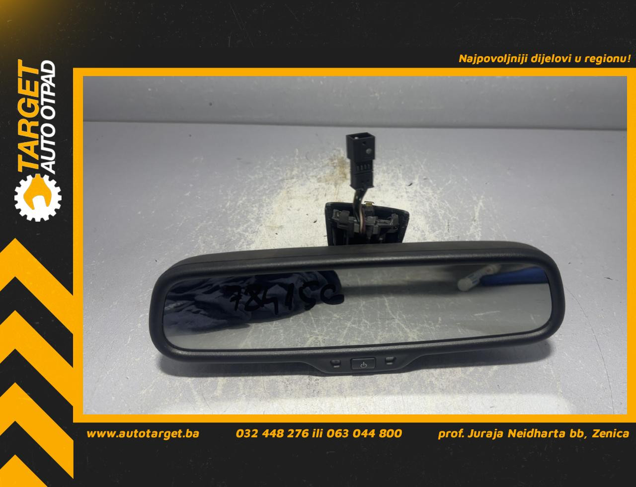 DIJELOVI UNUTRASNJI RETROVIZOR AUDI Q7 (4L) > 09-15 3.0
