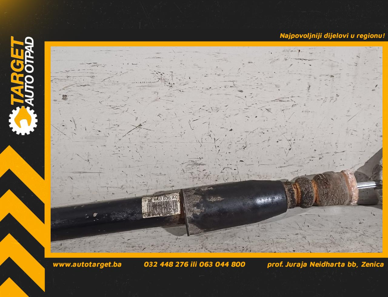 DIJELOVI AMORTIZER AUDI A4 (B8) > 12-15 3.0 8K0035AC