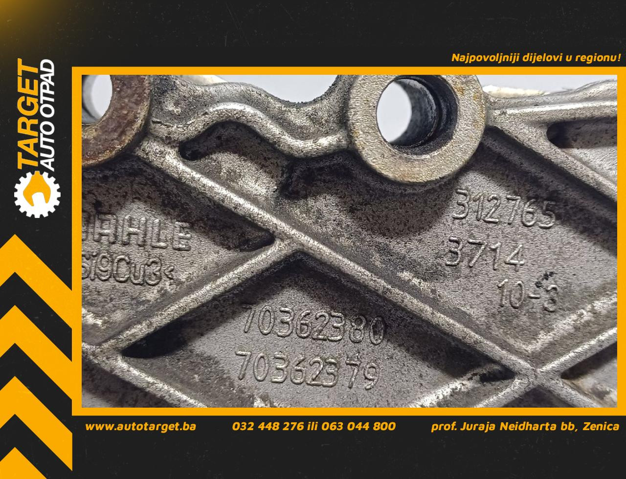 KUCISTE FILTERA ULJA MERCEDES SPRINTER > 13-18 70362380