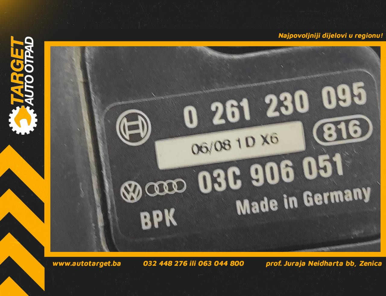 DIJELOVI MAP SENZOR VW TOURAN > 06-10 03C906051 0261230095