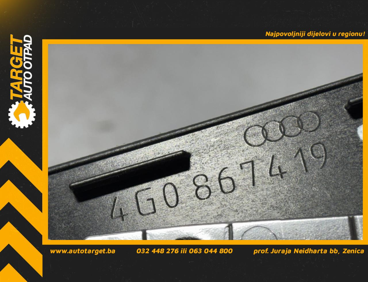 DIJELOVI PLASTIKA AUDI A6 4G > 14-18 2.0 4G0867419