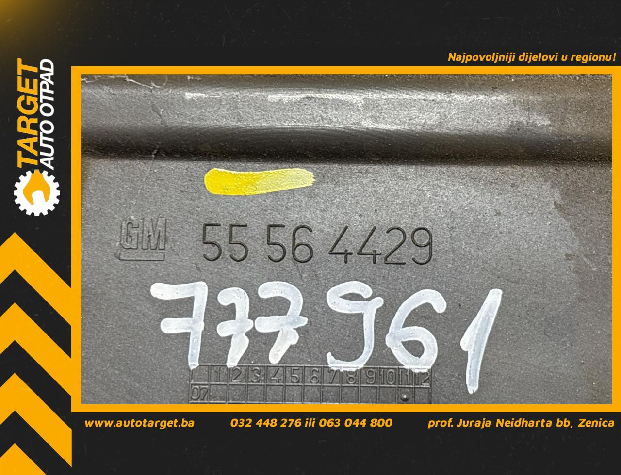 POKLOPAC ZUPCASTOG REMENA OPEL INSIGNIA > 09-13 55564429