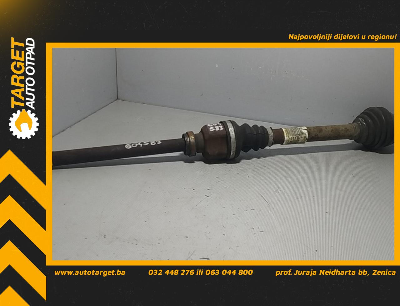 DIJELOVI POLUOSOVINA PEUGEOT 308 > 11-13 661107480
